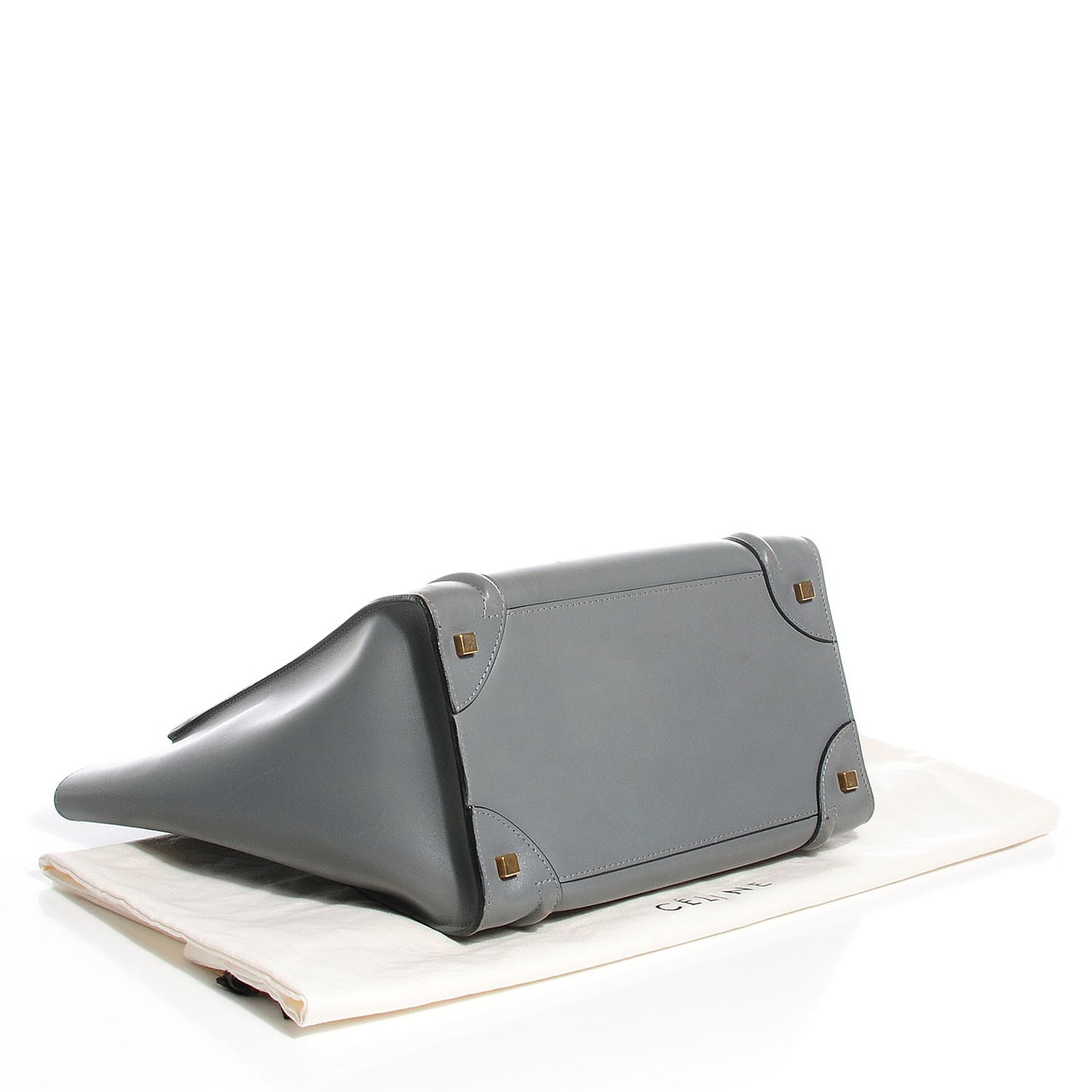 Palmelato Calfskin Mini Luggage Grey