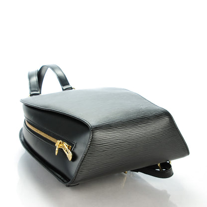 Louis Vuitton Epi Mabillon Backpack Black 4 of 7