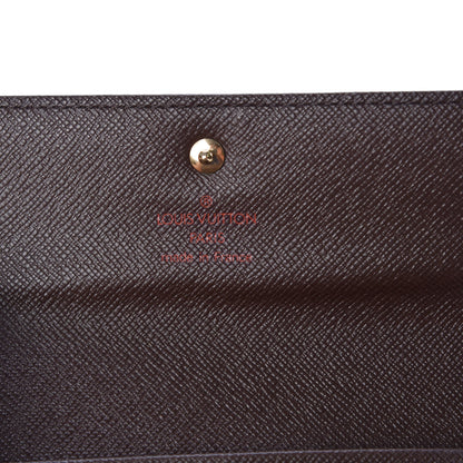 Louis Vuitton Damier Ebene Porte Tresor Etui Papier Wallet 6 of 8