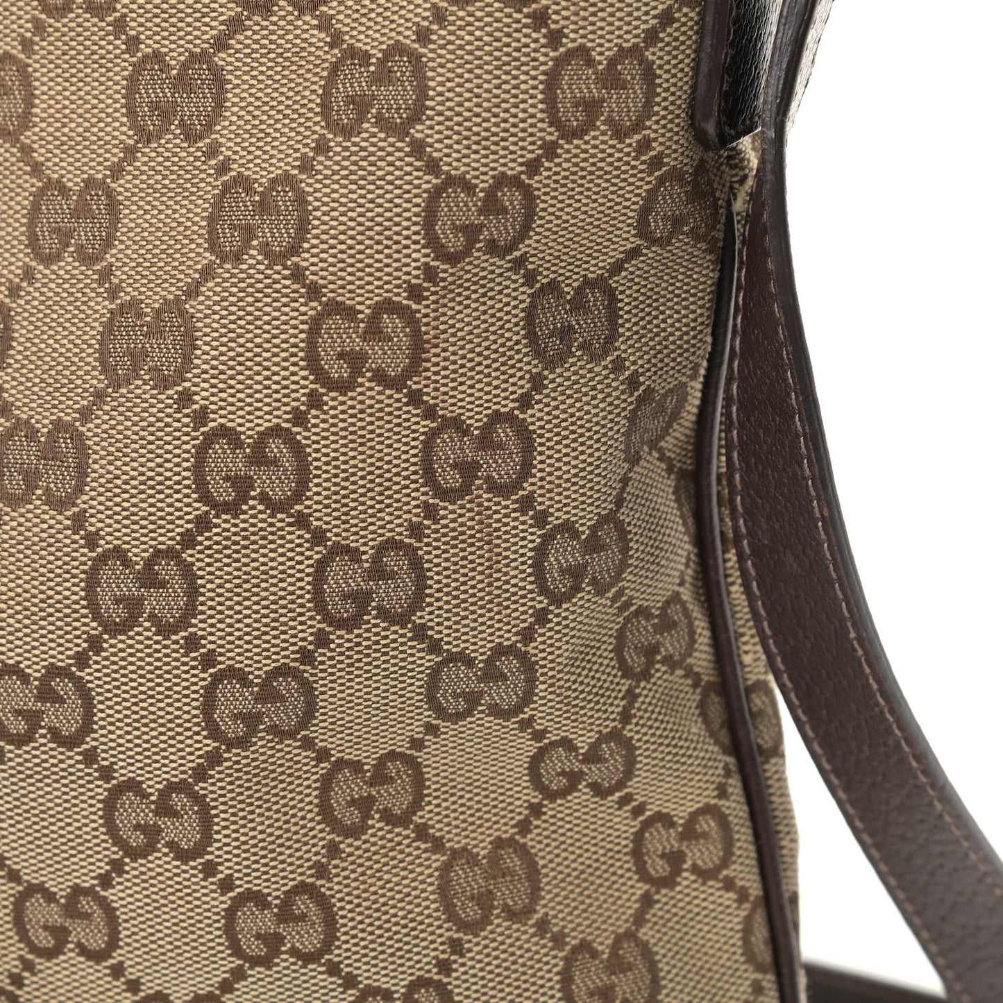 Monogram Abbey Messenger Bag Dark Brown