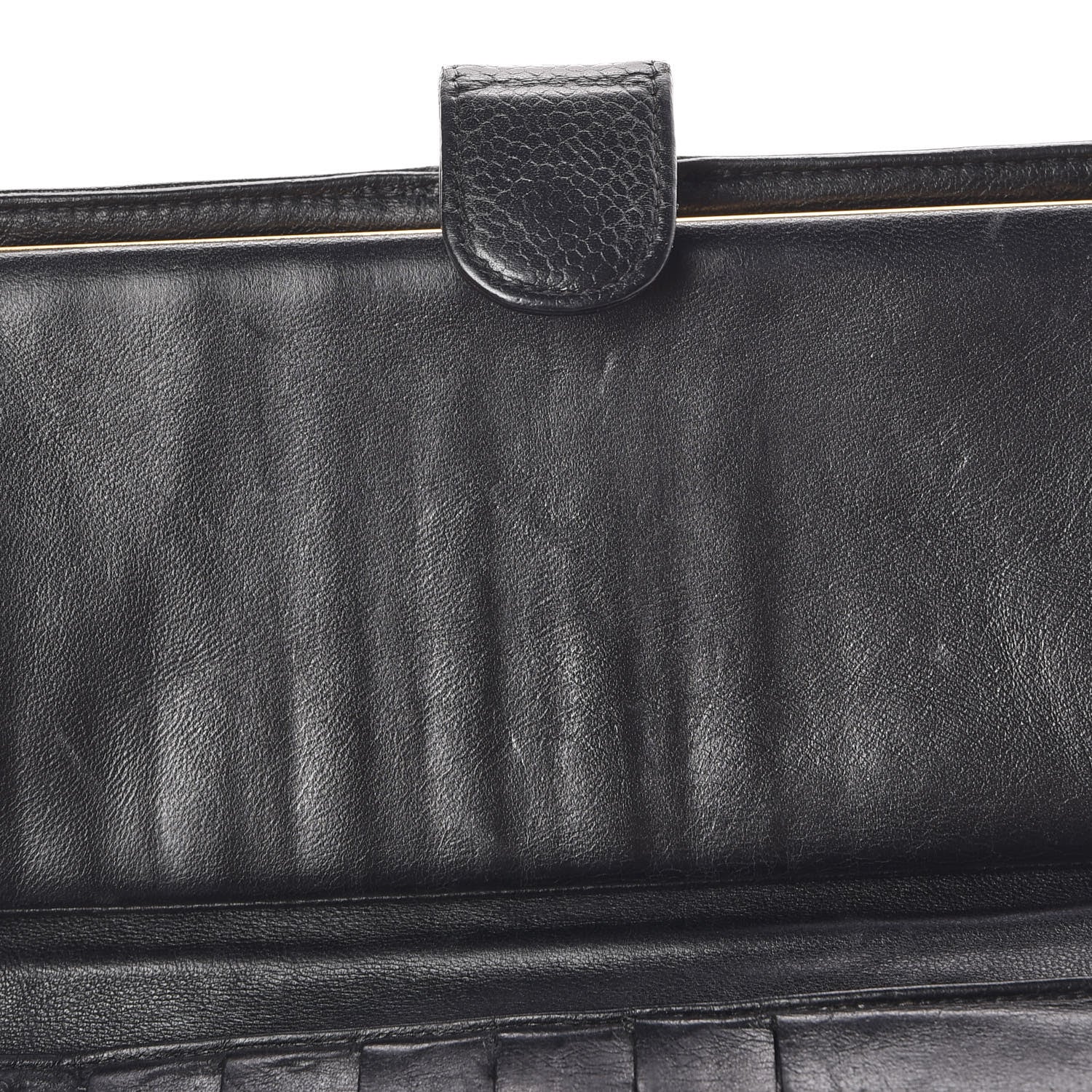 Chanel Caviar Timeless CC French Wallet Black 10 of 11