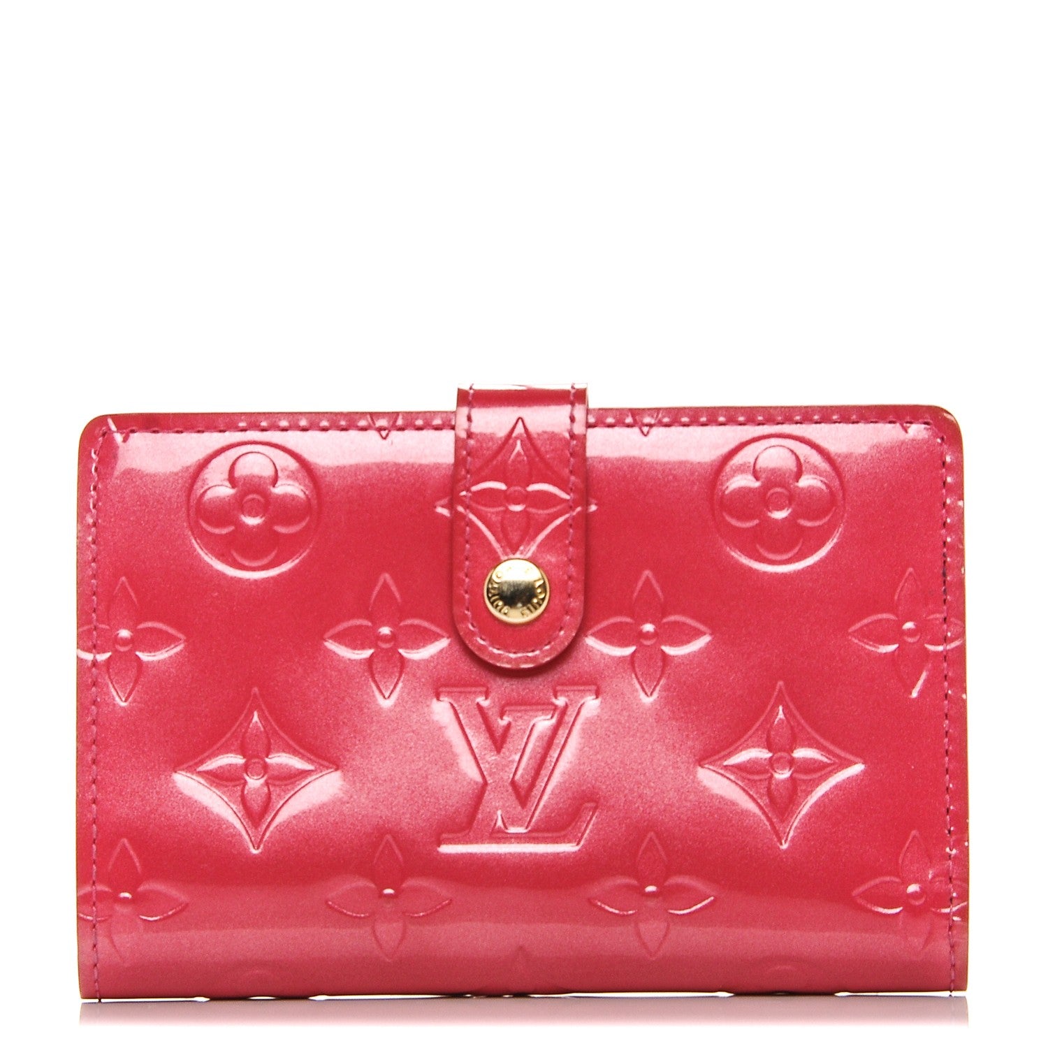 Louis Vuitton Vernis French Purse Wallet Framboise 1 of 7
