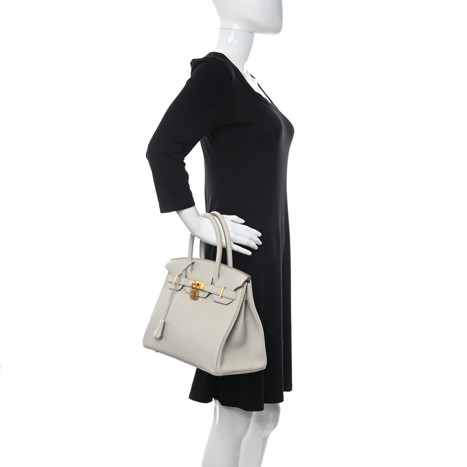 Hermes Togo Birkin 30 Beton 2 of 10