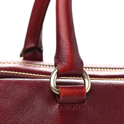 Givenchy Calfskin Top Handle Satchel Burgundy 11 of 13