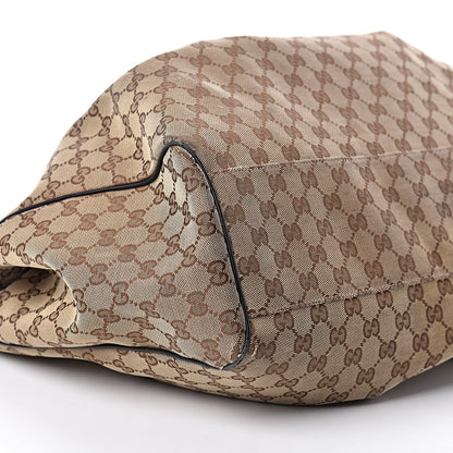 Gucci Monogram Large Sukey Tote Beige Ebony Black 10 of 15