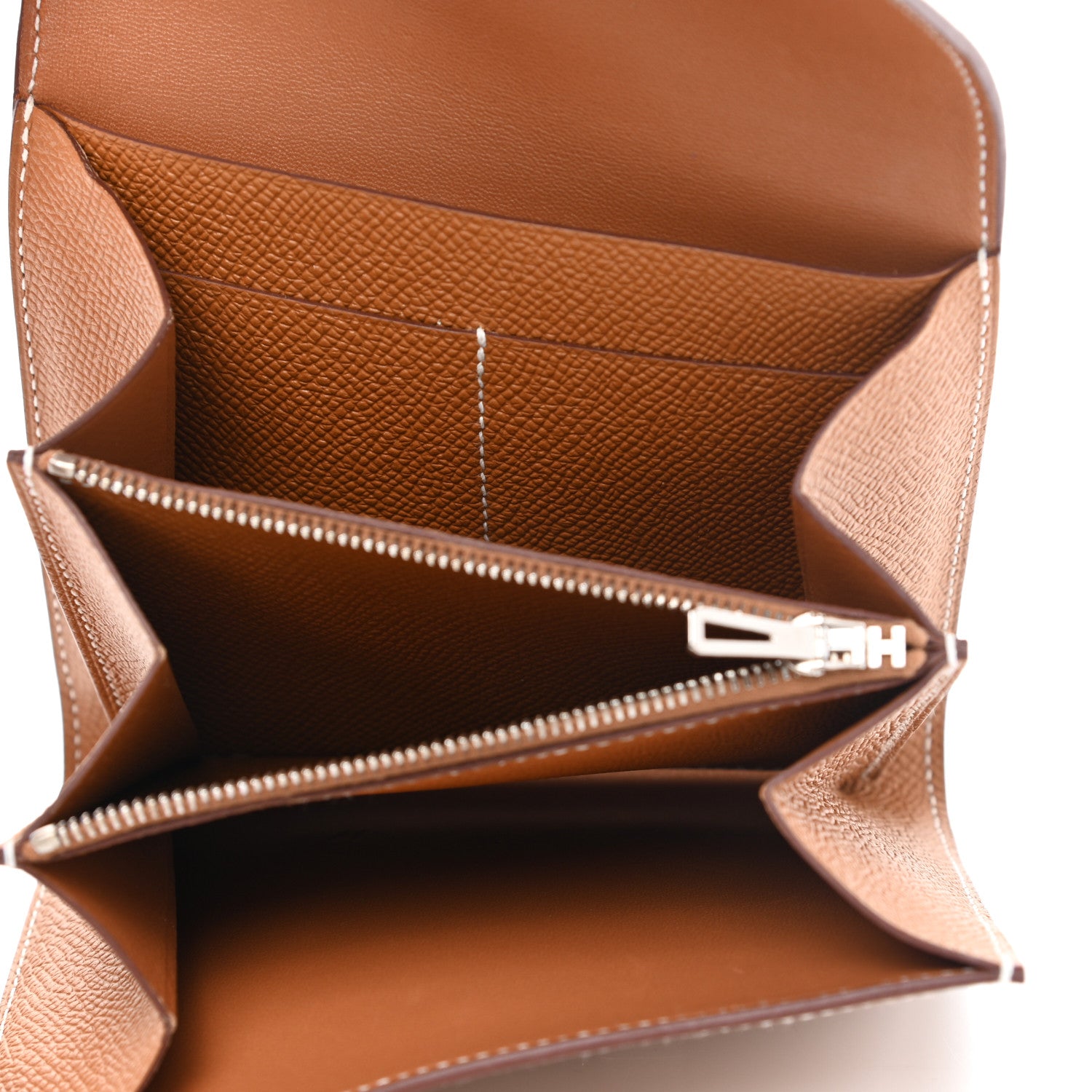 Hermes Epsom Constance Short Wallet Gold 5 of 8