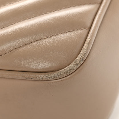 Saint Laurent Calfskin Matelasse Monogram Lou Camera Bag Dark Beige 14 of 15
