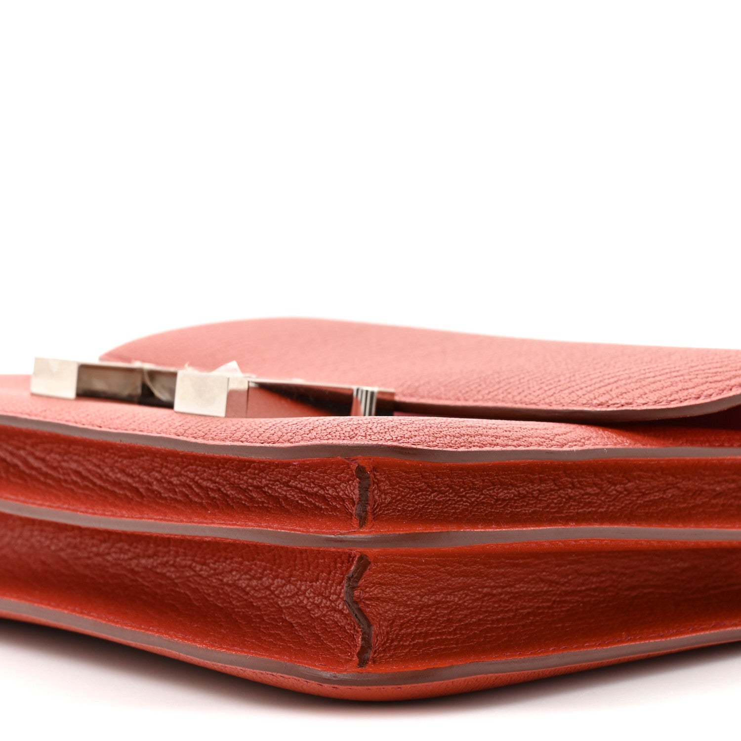 Hermes Chevre Mysore Verso Constance 18 Brique Rose Lipstick 10 of 12