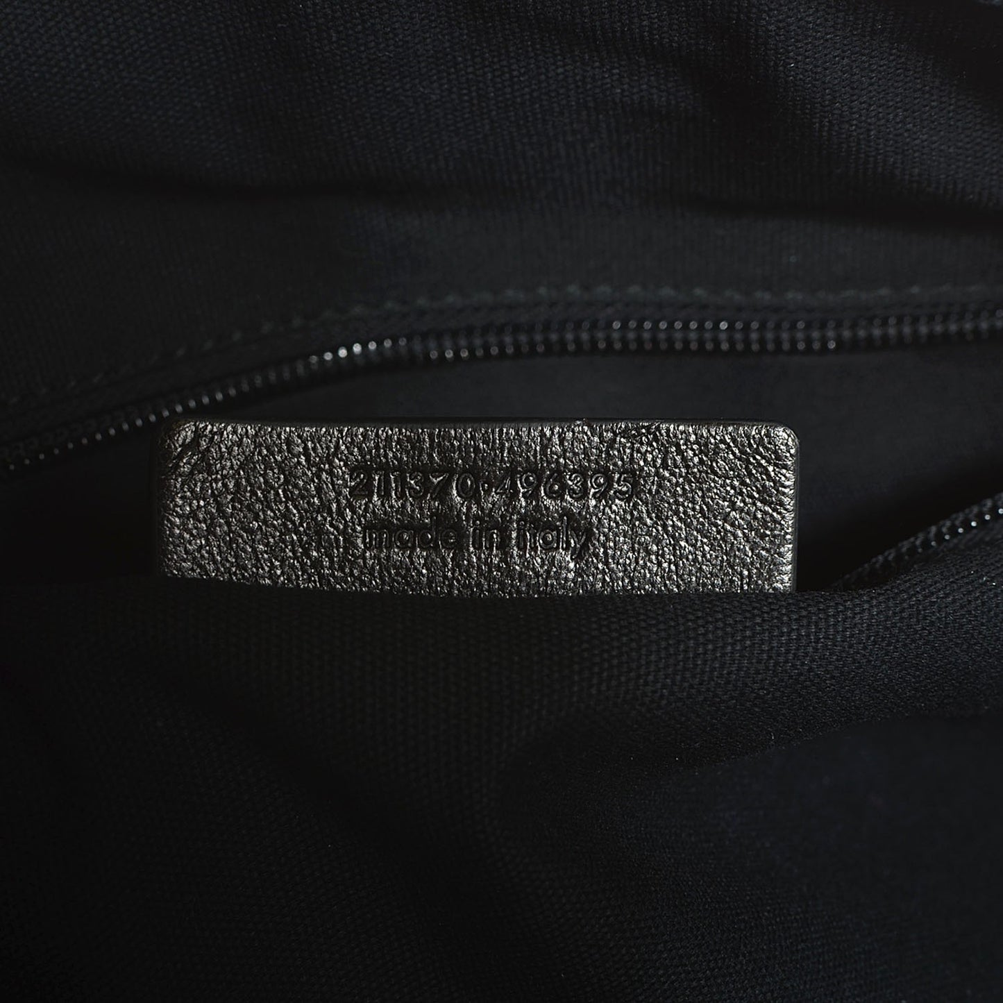 Grained Leather Oversized Muse Bowler Blue