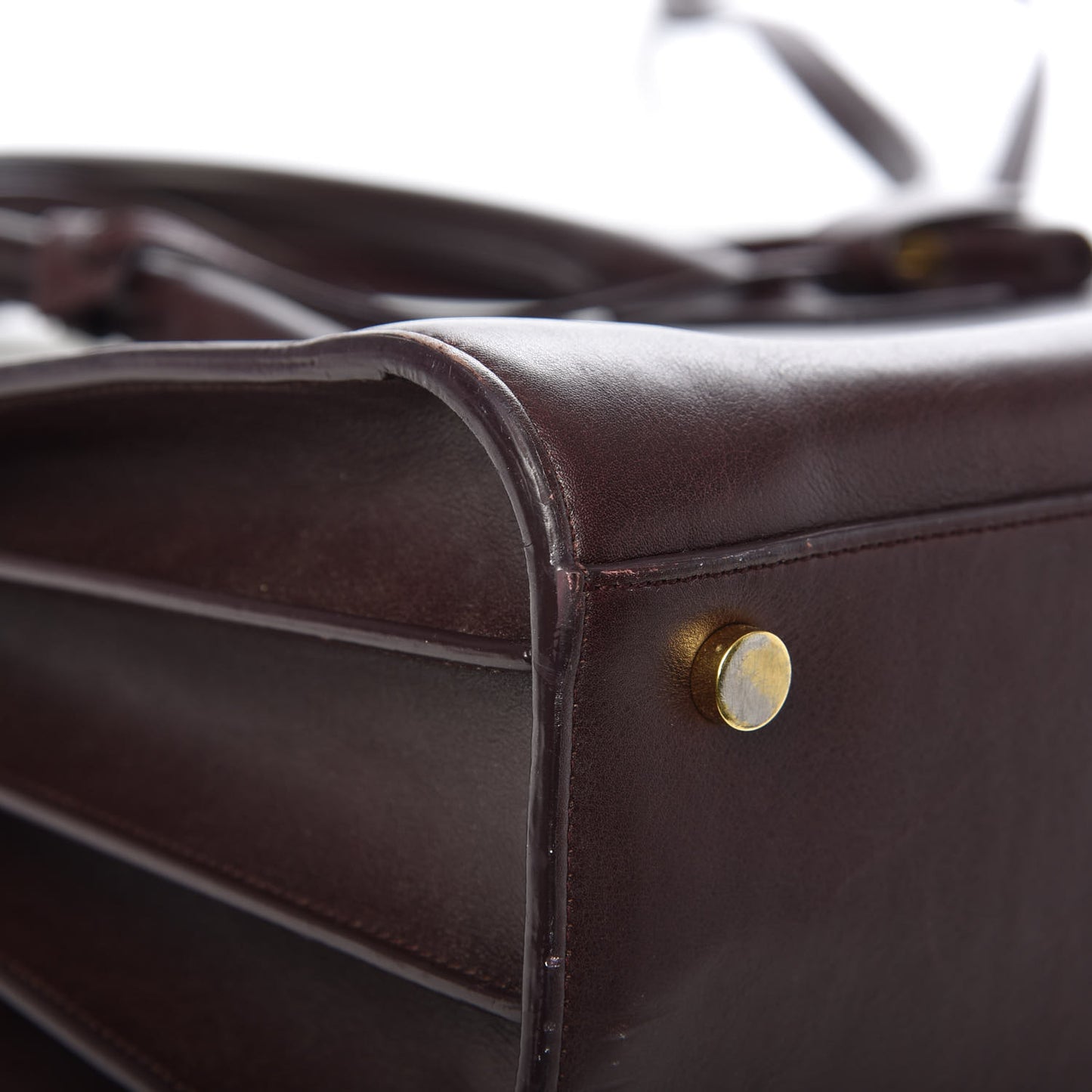 Calfskin Small Sac De Jour Bordeaux