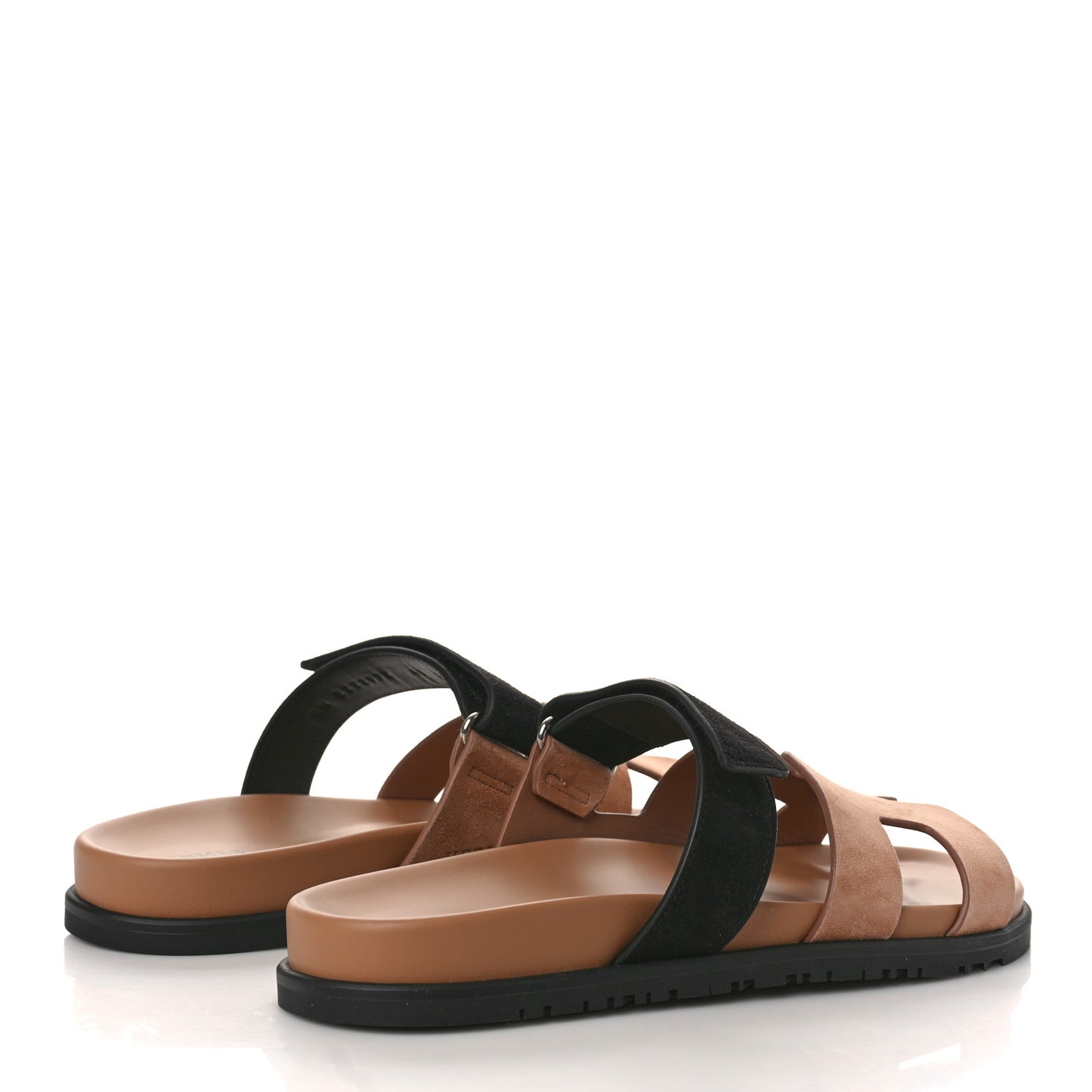 Suede Goatskin Womens Chypre Sandals 41 Rose Perle Black