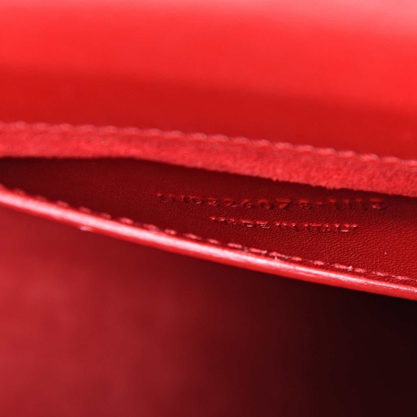 Smooth Calfskin Medium Classic Monogram Kate Tassel Satchel Lipstick Red