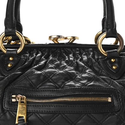 Marc Jacobs Calfskin Quilted Stam Black 7 of 16
