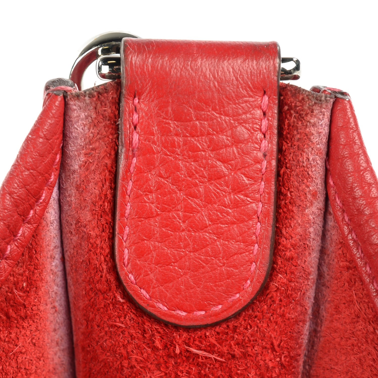 Hermes Taurillon Clemence Evelyne III PM Rouge Casaque 13 of 13