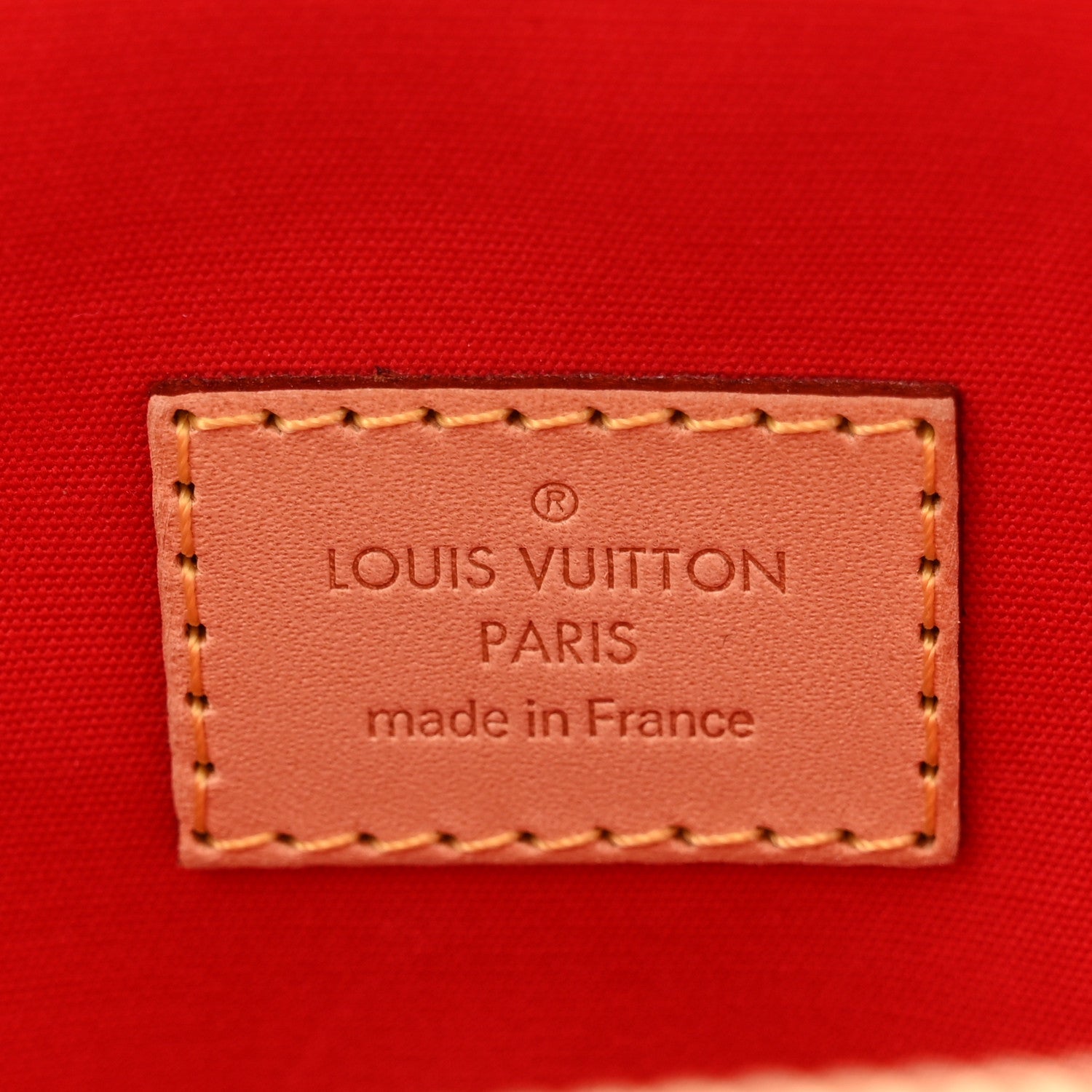 Louis Vuitton Vernis Lockit PM Cherry 5 of 9
