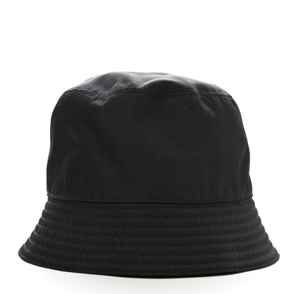 Prada Nylon Bucket Hat S Black Rosso 4 of 9