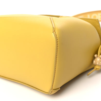 Loewe Satin Calfskin Monochrome Small Puzzle Edge Bag Pale Yellow Glaze 9 of 9