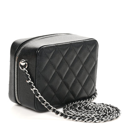 Chanel Caviar Quilted Camera Bag Black 2 of 11