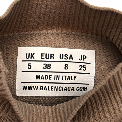 Balenciaga Technical 3D Recycled Knit Womens Speed 2.0 Sneakers 38 Monocolor Beige 7 of 10