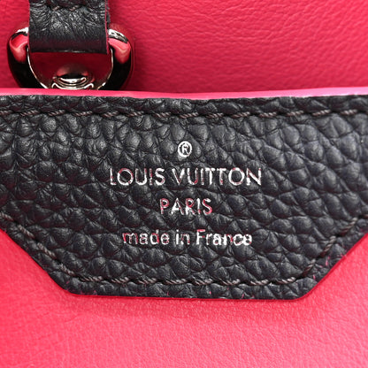 Louis Vuitton Taurillon Capucines PM Cobalt Fuchsia 6 of 12