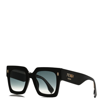 Fendi Acetate Fendi Roma Sunglasses FF 0457/G/S Black Blue 1 of 8