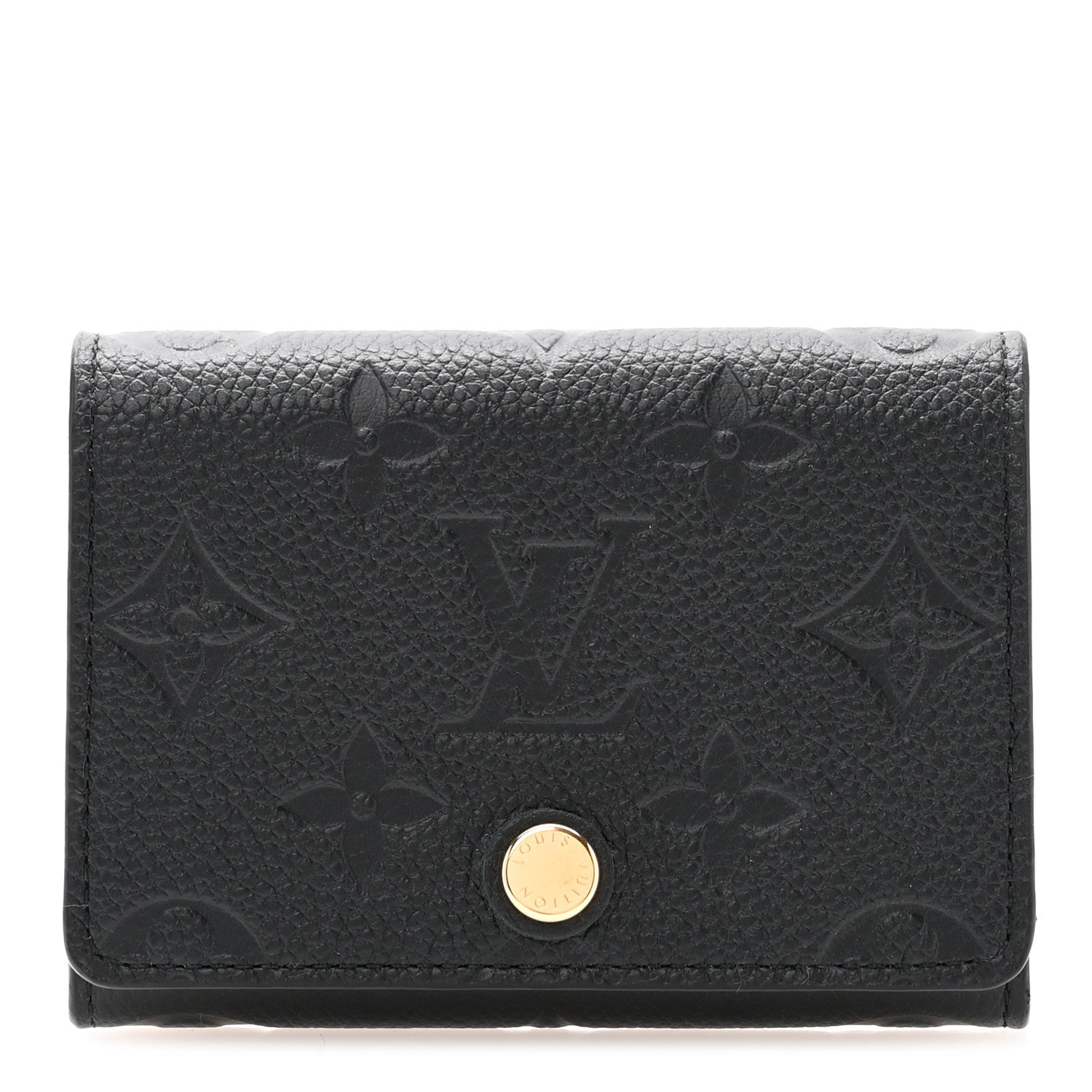 Louis Vuitton Empreinte Business Card Holder Black 1 of 6