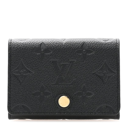 Louis Vuitton Empreinte Business Card Holder Black 1 of 6