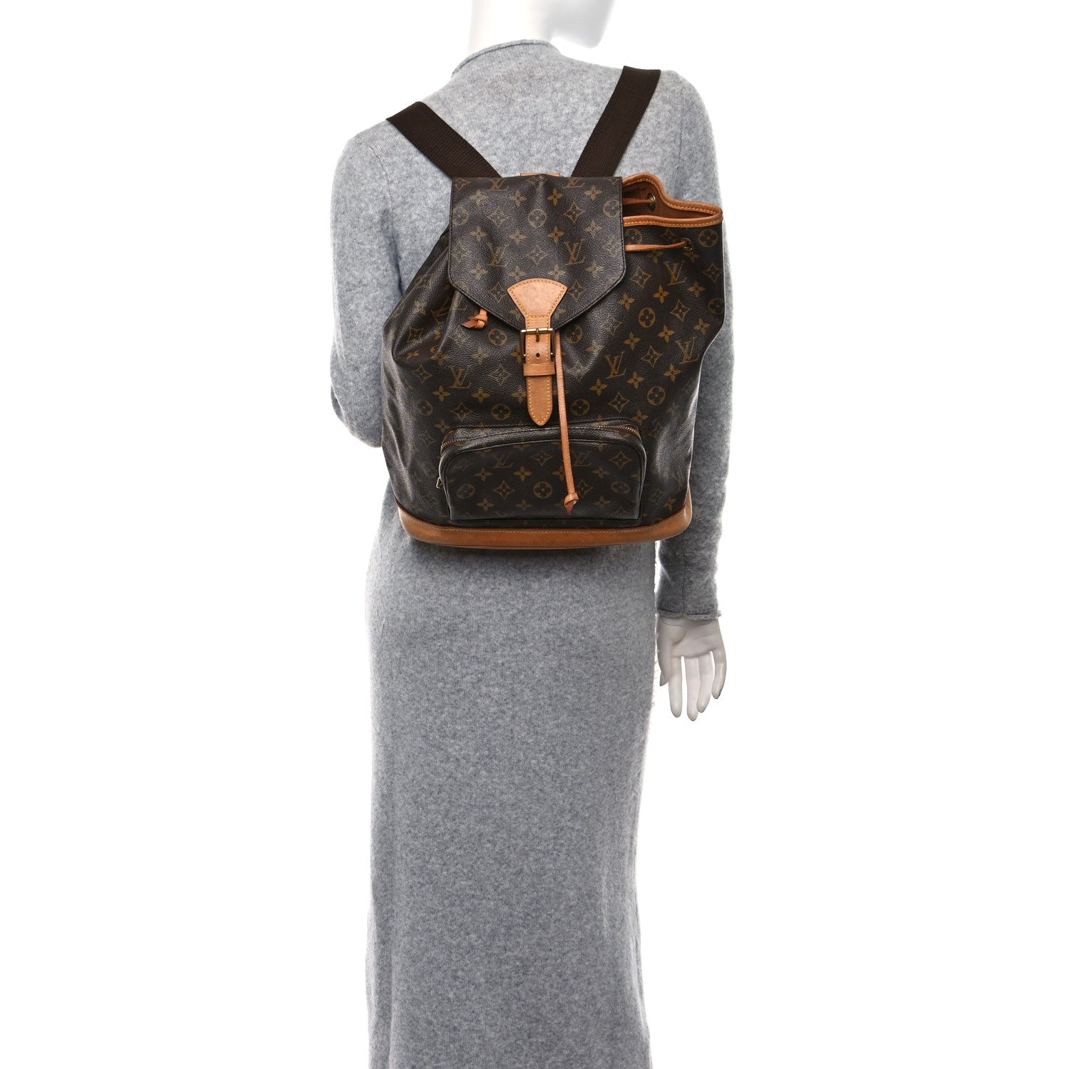 Louis Vuitton Monogram Montsouris GM Backpack 2 of 10