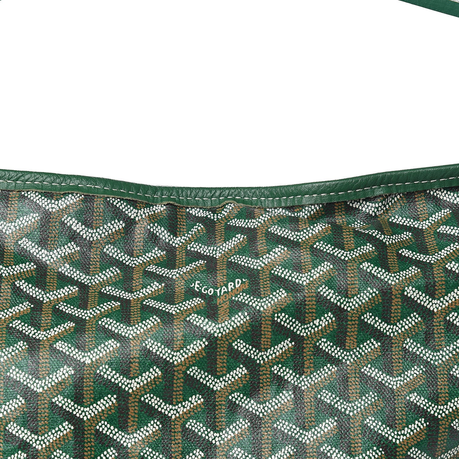Goyard Goyardine Fidji Zip Hobo Green 8 of 10