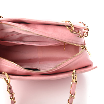 Chanel Caviar Quilted Petit Timeless Shopping Tote PTT Pink 5 of 11