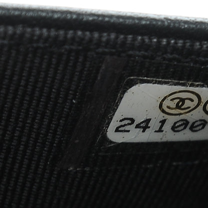 Chanel Lambskin Quilted Wallet On Chain WOC Black 8 of 9