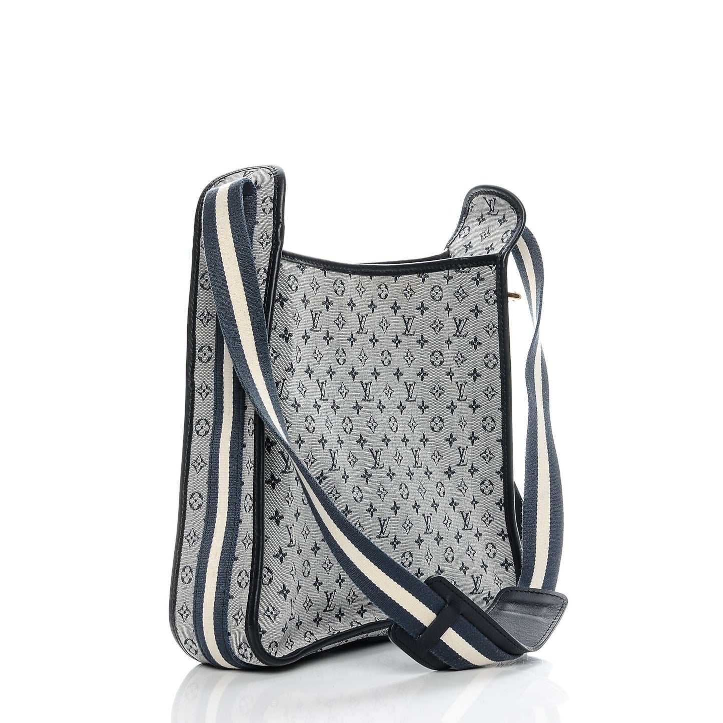 Mini Monogram Besace Mary Kate Blue