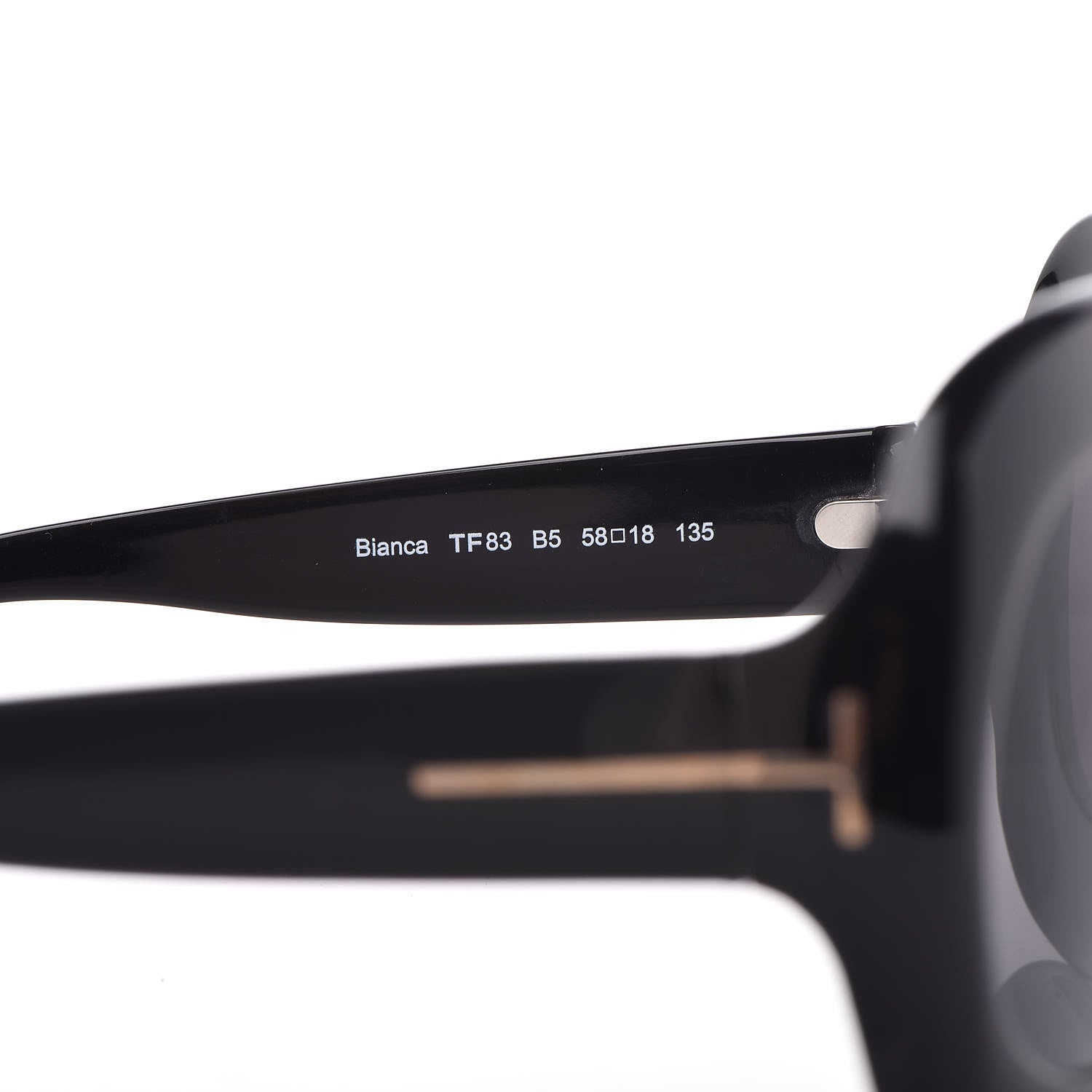 Tom Ford Bianca Sunglasses TF 83 Black 5 of 7