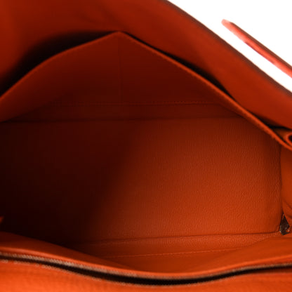 Hermes Togo Kelly Retourne 32 Orange 5 of 10