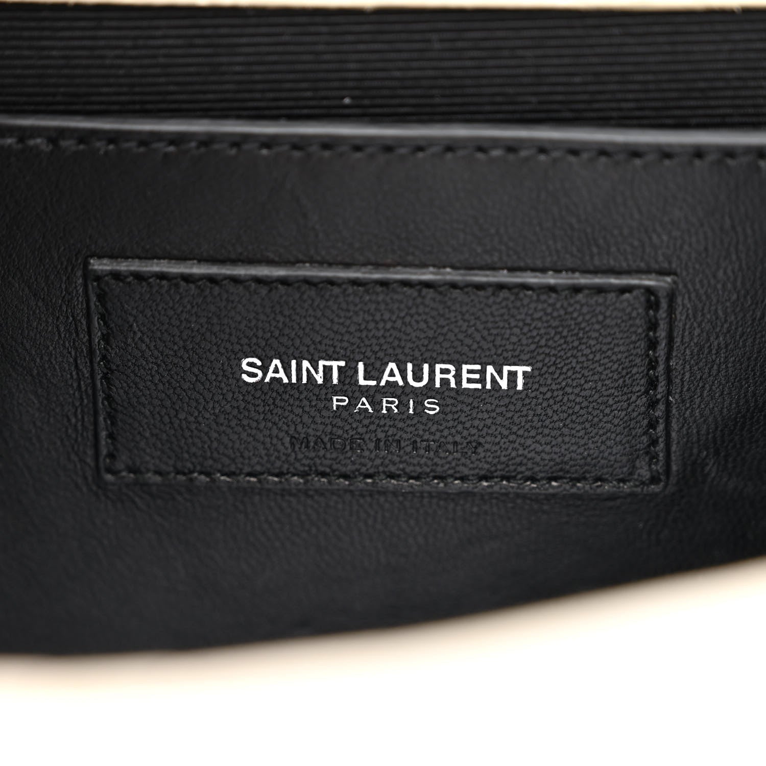 Saint Laurent Calfskin Crocodile Embossed Medium Classic Monogram Kate Tassel Satchel Crema Soft 7 of 13