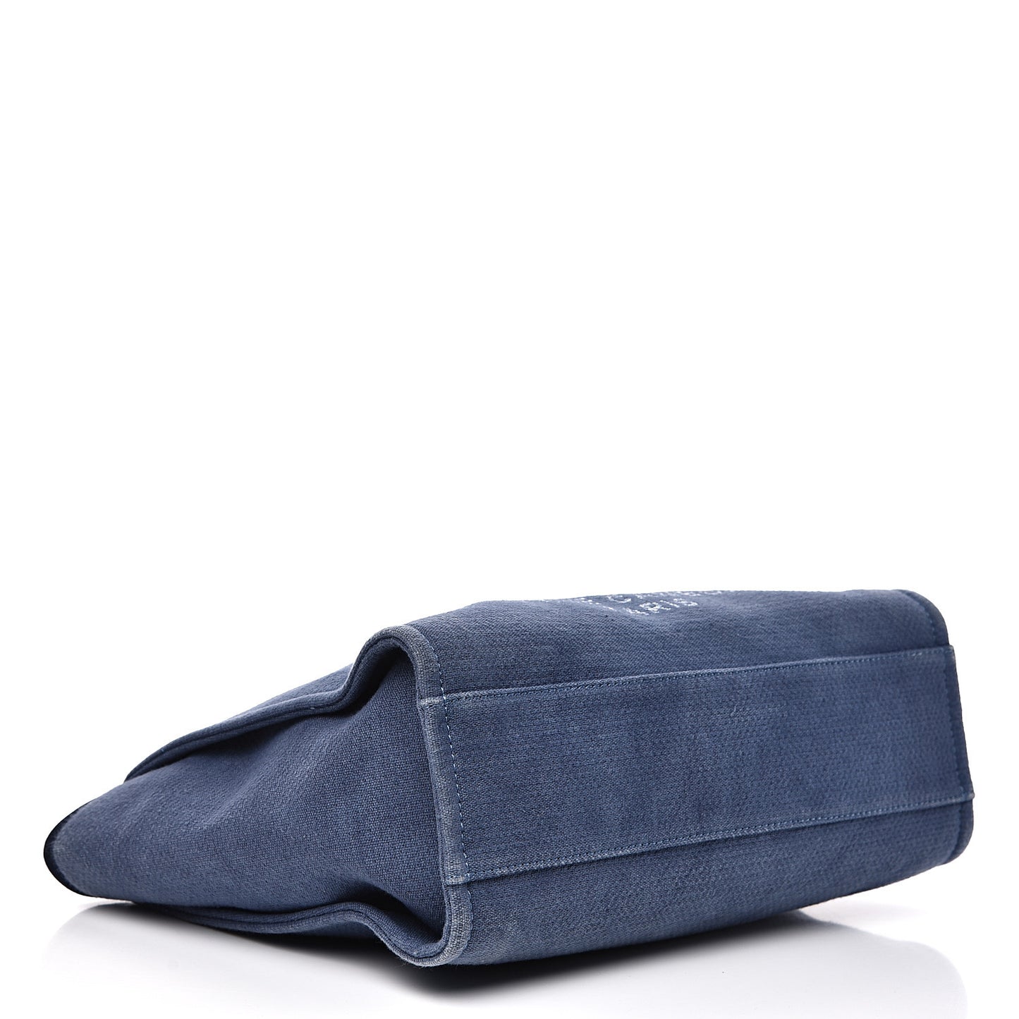 Canvas Small Deauville Tote Blue