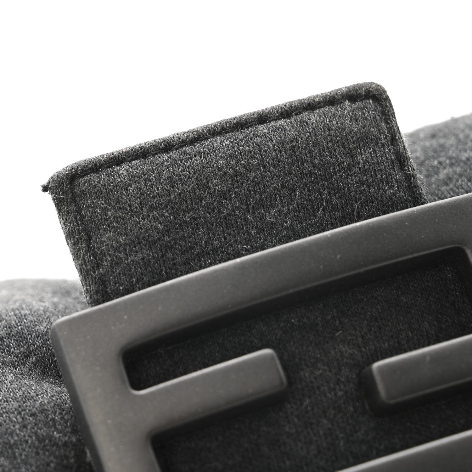 Fendi Jersey Baguette Dark Grey 12 of 12