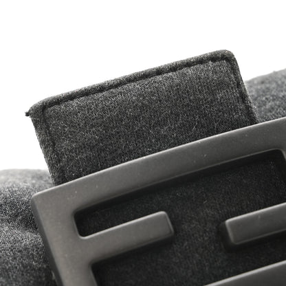 Fendi Jersey Baguette Dark Grey 12 of 12