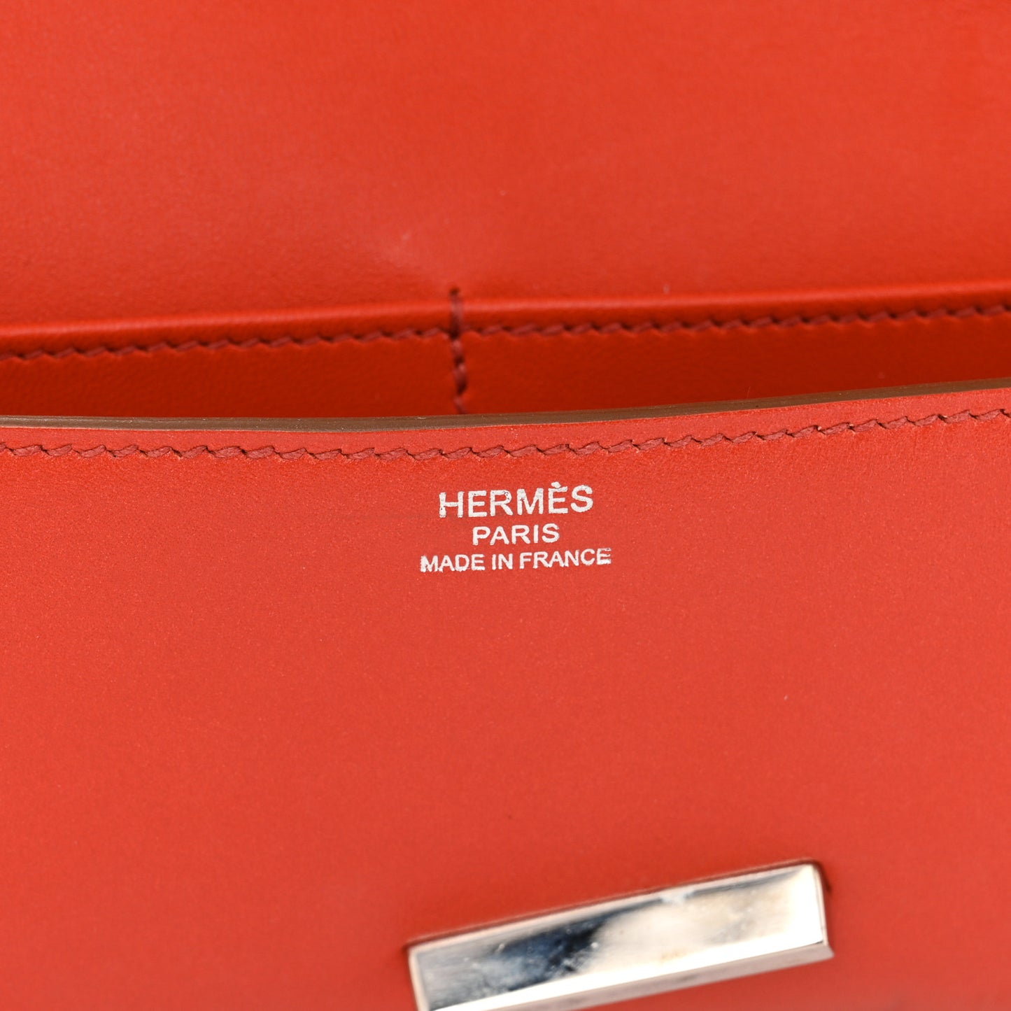 Tadelakt Egee Clutch Sanguine
