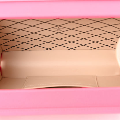 Louis Vuitton Monogram Tuffetage Petite Malle Rose Fluo 5 of 13