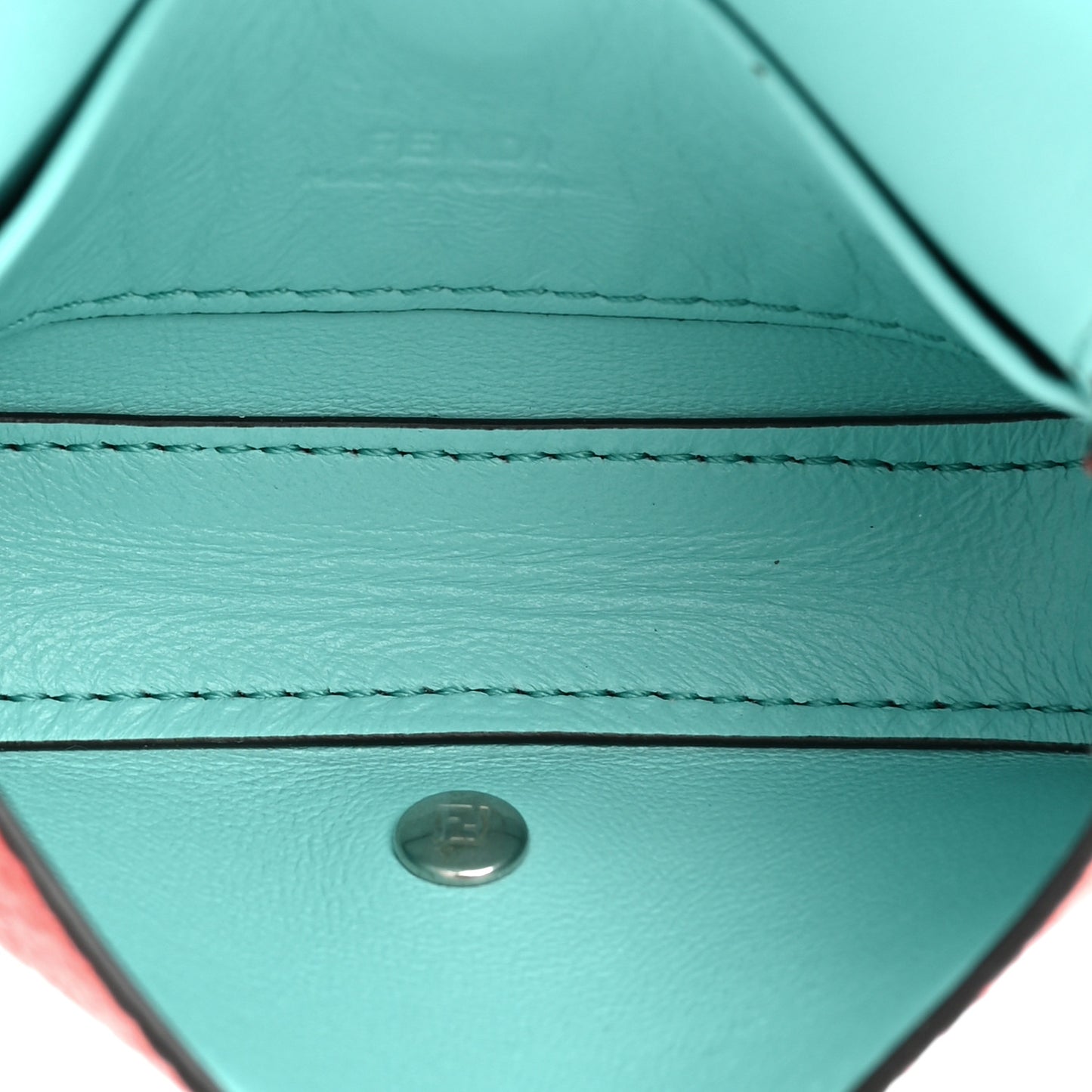 Cuoio Romano Micro Baguette Charm Papavero