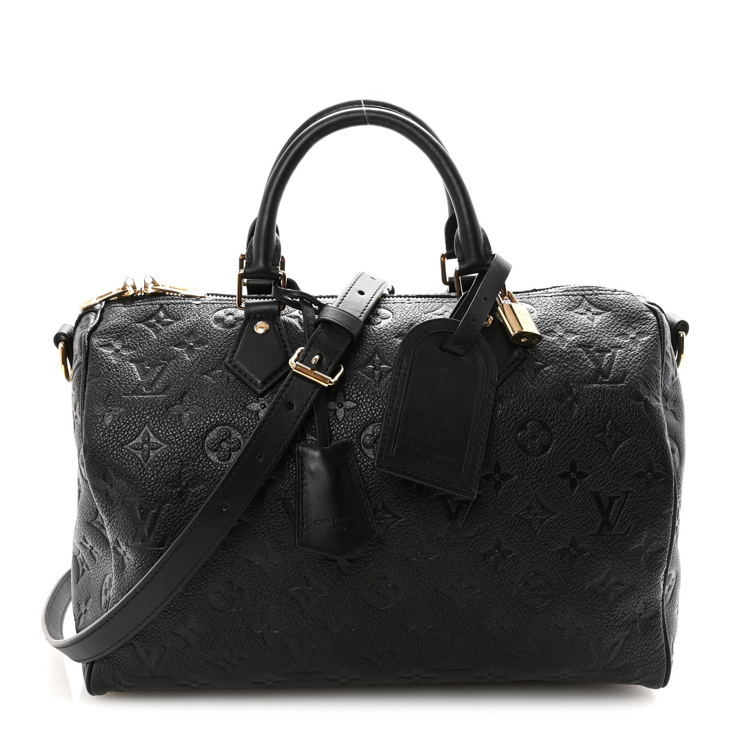 Louis Vuitton Empreinte Monogram Speedy Soft 30 Black 1 of 9