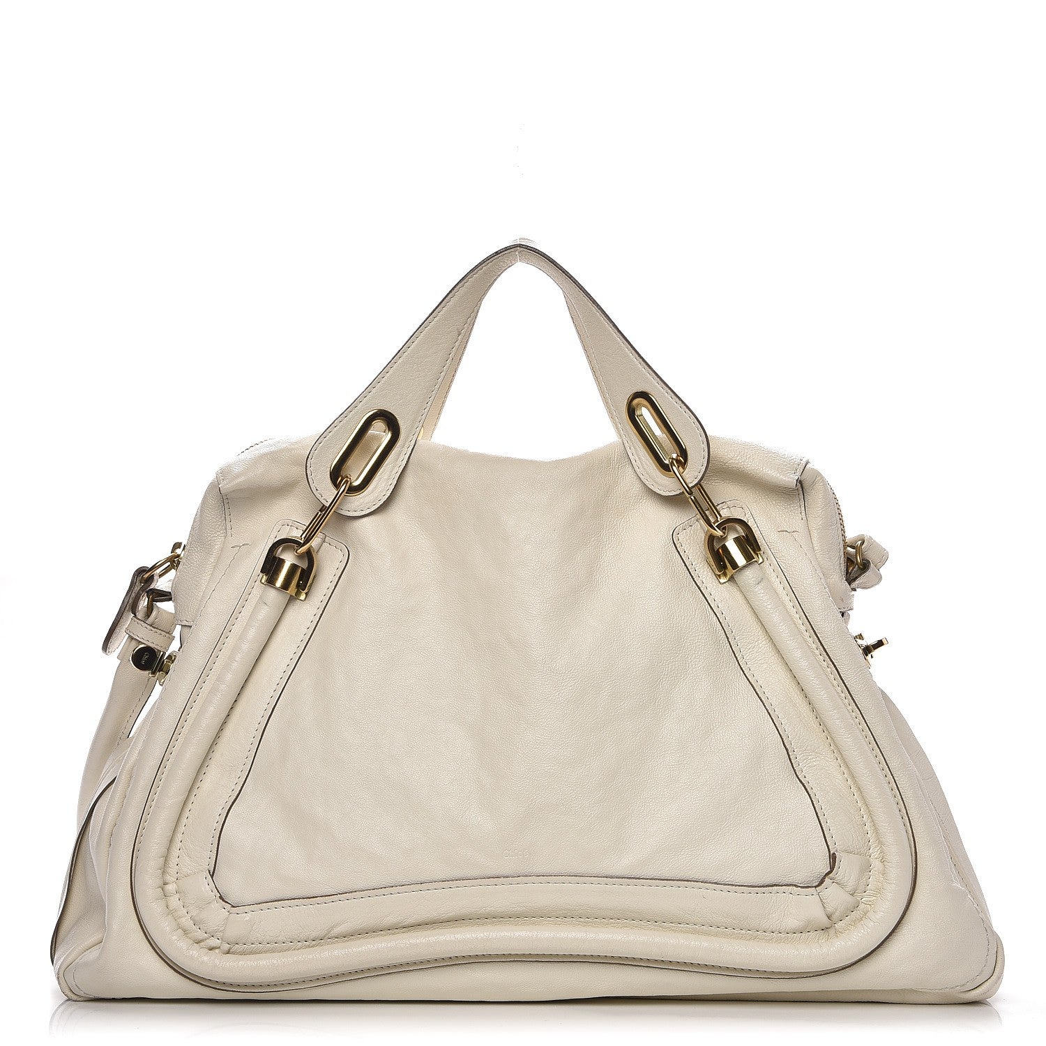 Chloe Calfskin Medium Paraty Cream 1 of 18