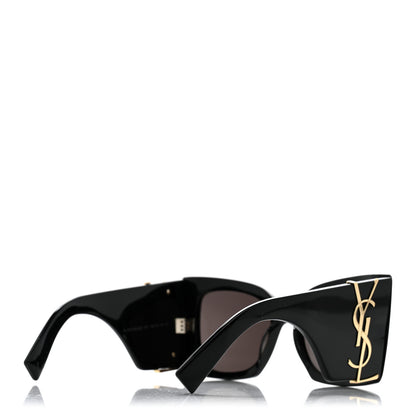 Saint Laurent Acetate Blaze Sunglasses SL M119 Black 4 of 9