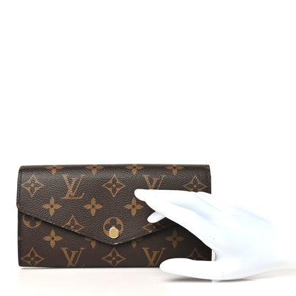 Louis Vuitton Monogram Sarah Wallet NM 2 of 8