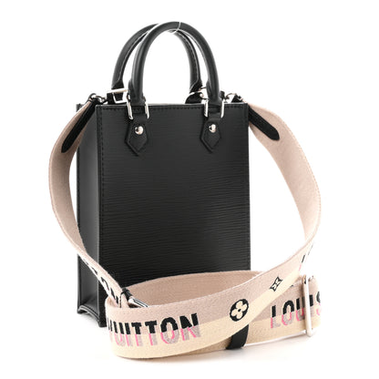 Louis Vuitton Epi Jacquard Petit Sac Plat Black 5 of 19