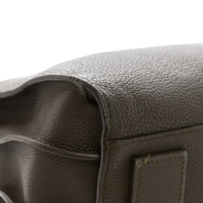 Saint Laurent Grained Calfskin Small Supple Sac De Jour Kaki Militaire 12 of 12