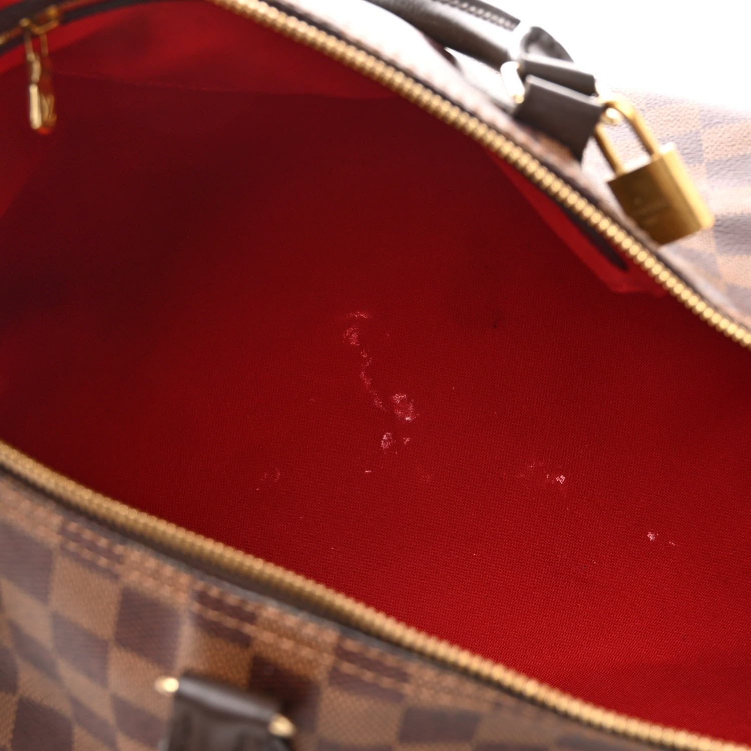 Louis Vuitton Damier Ebene Speedy Bandouliere 35 5 of 11