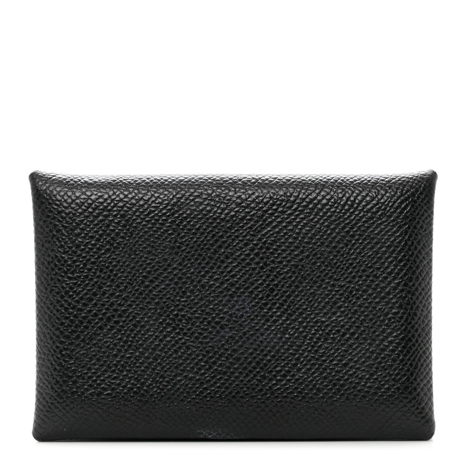 Hermes Epsom Calvi Card Case Black 1 of 8