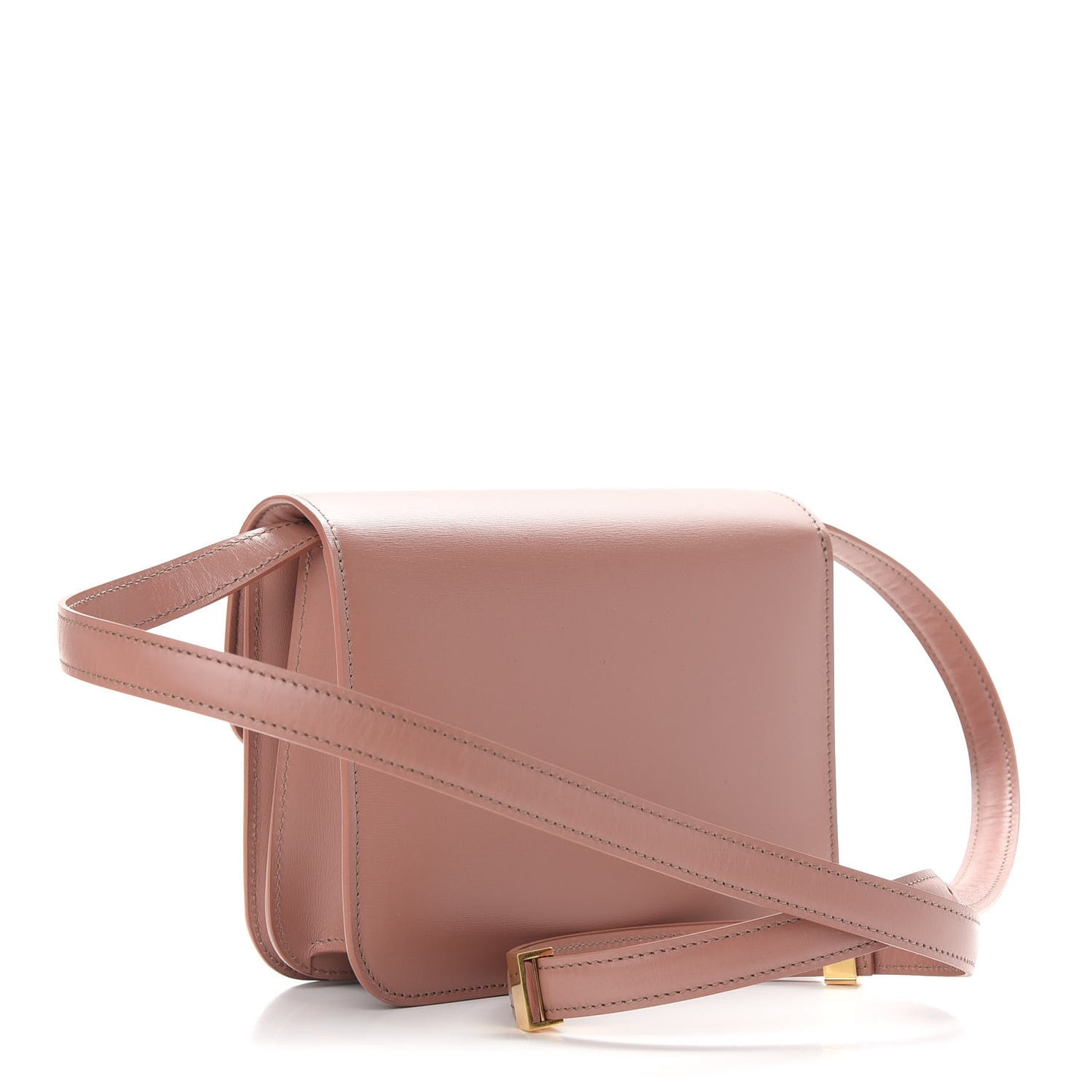 Box Calfskin Teen Classic Box Flap Bag Antique Rose